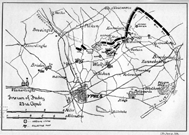 map of Ypres