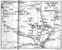 map of Salisbury Plain