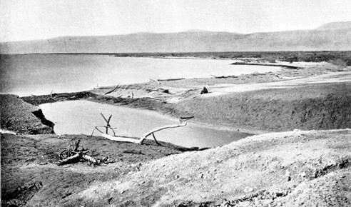 shore and water of the Dead Sea
