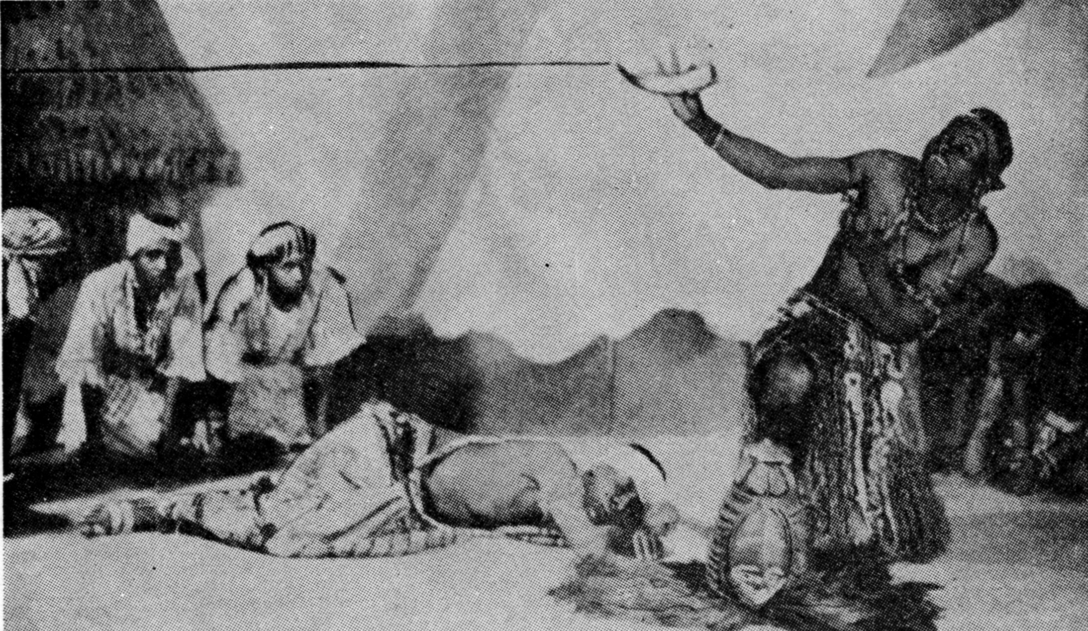 photograph of an African scene