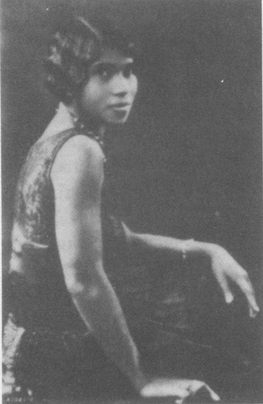 photograph of Marian Anderson seated with finger waves in her hair