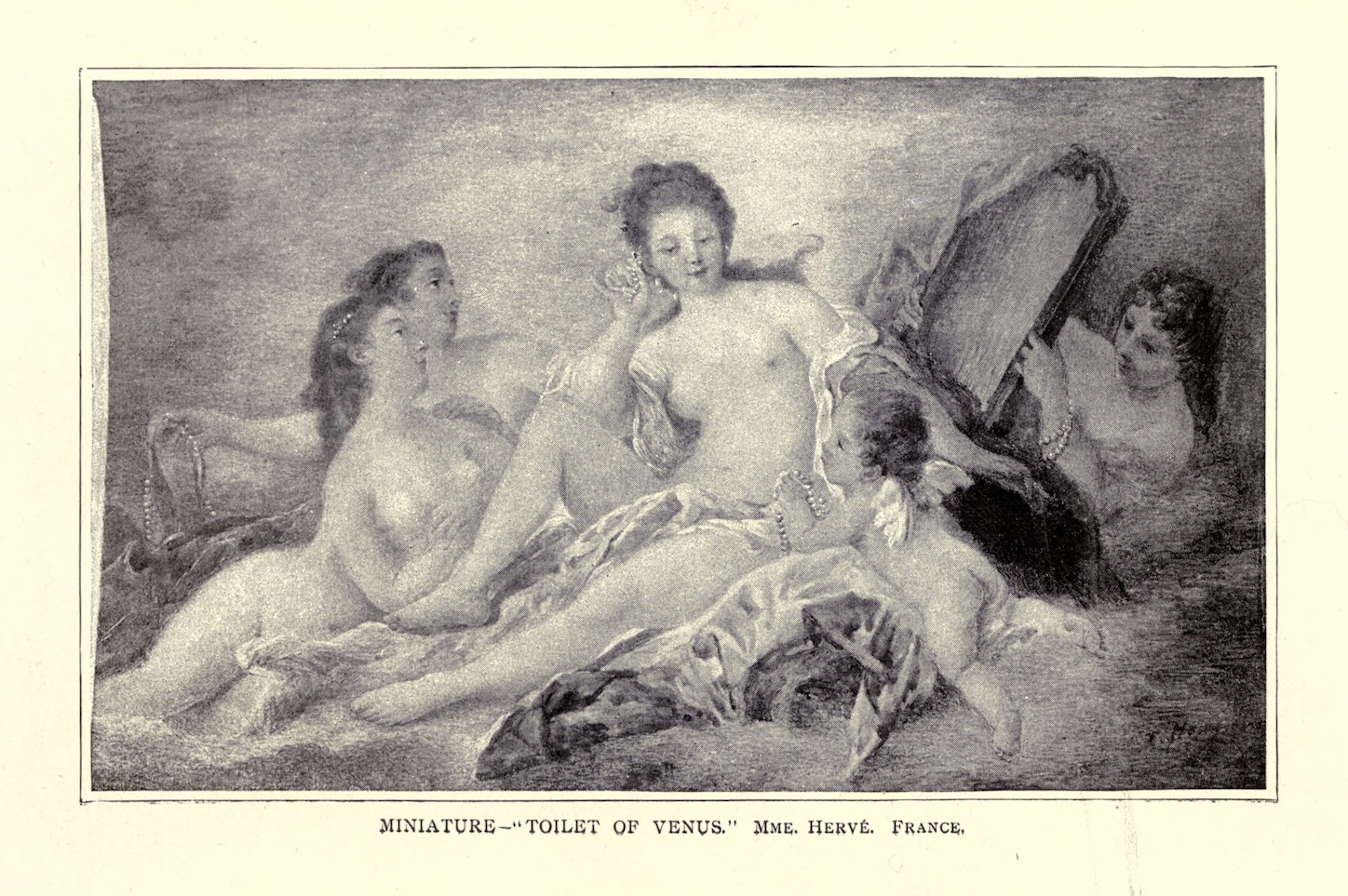 Venus among her attendants