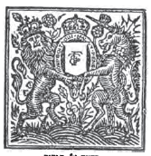 Publishers logo with a lion and a unicorn holding a crowned crest.