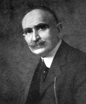 photograph of man with mustache