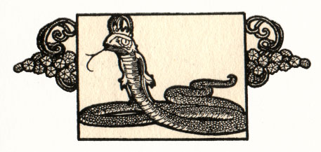 serpent with crown