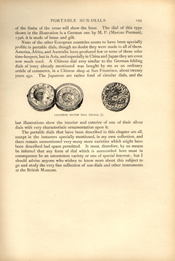Facsimile of the page as it appears in the printed book; illustration: small sundial in compact case