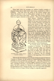 Facsimile of the page as it appears in the printed book; illustration: complex sundial with multiple sides