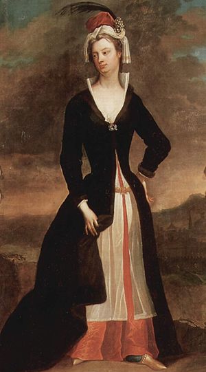 full-length portrait of a woman