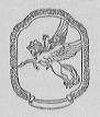 printer's mark: Bellerophon riding the winged horse Pegasus