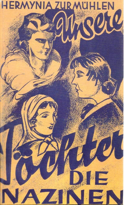 book cover of Unsere Töchter die Nazinen showing three women