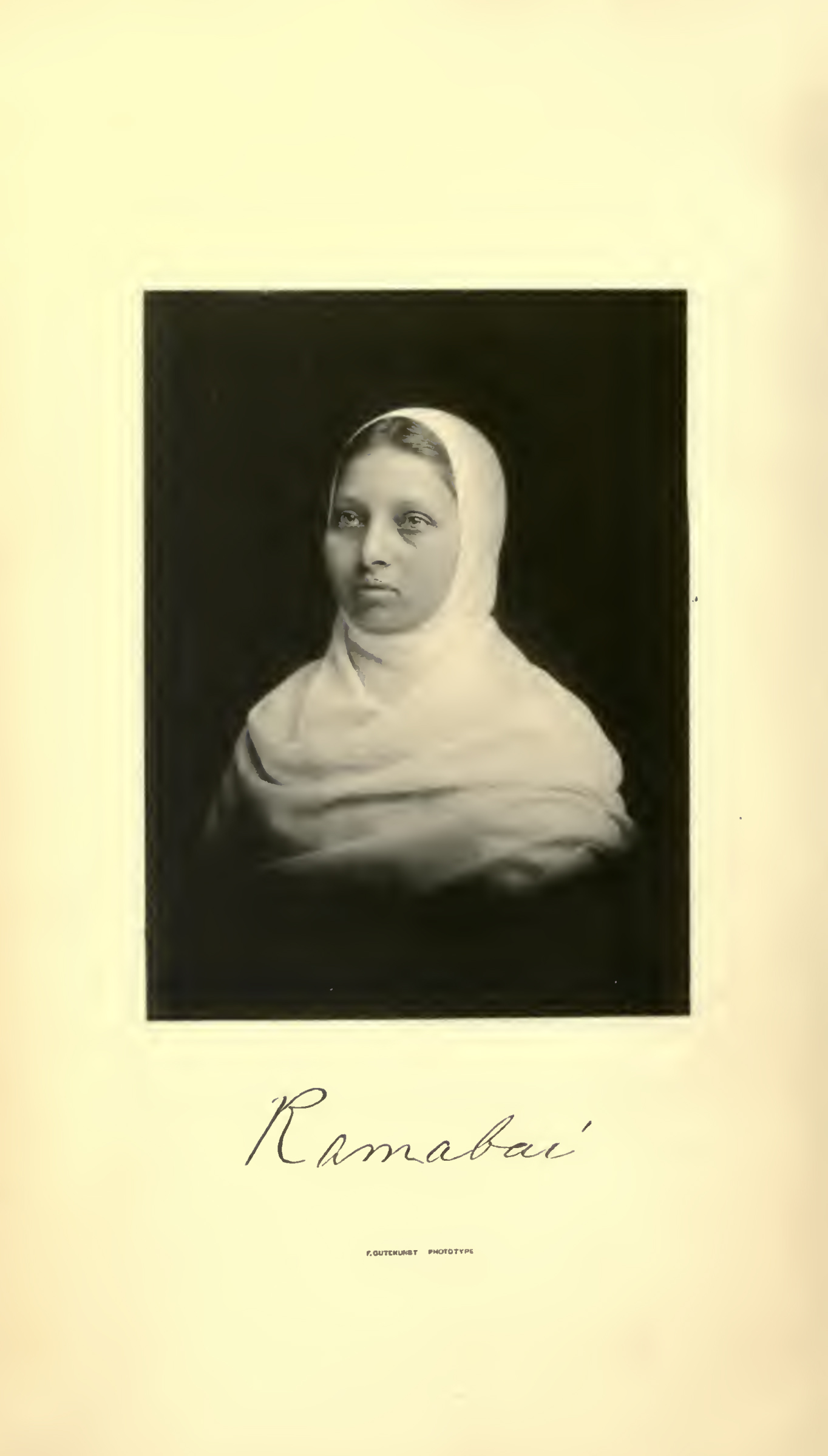 woman in draped garment with tight headscarf