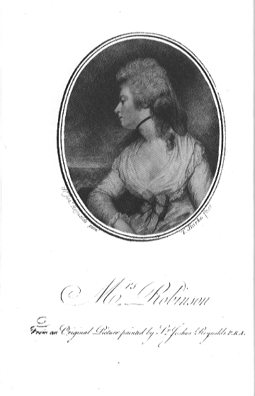 Woman with powdered hair and dress with a bow in front.