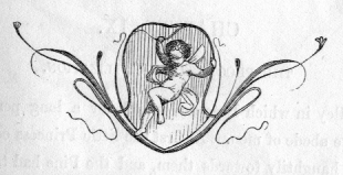 cherub sliding along a string