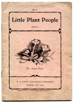 cover of booklet with illustration of a small flowering plant and decorative border