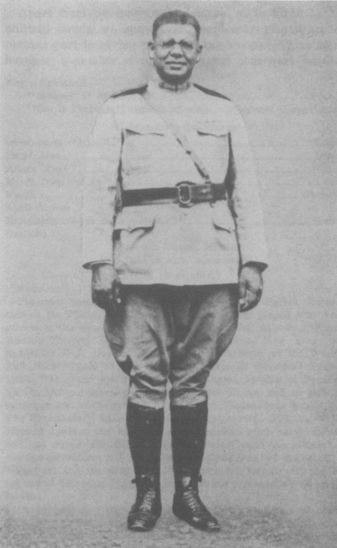 photograph of Walter Loving in uniform