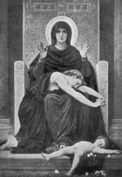 image of the painting The Virgin of Consolation by William-Adolphe Bouguereau