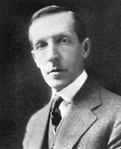 photograph of a man in a suit