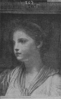 Portrait of a young woman.