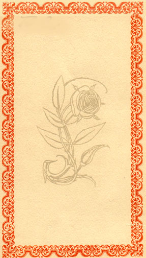 stylized rose