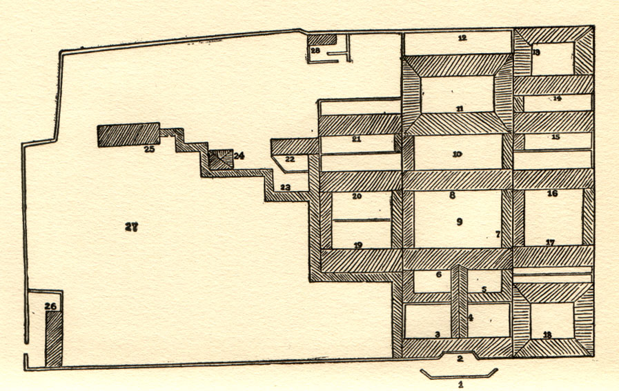 PLAN OF CHINESE HOUSE