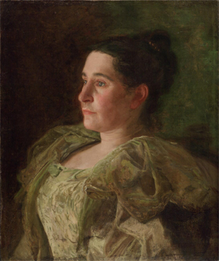 woman in dress with puffy sleeves