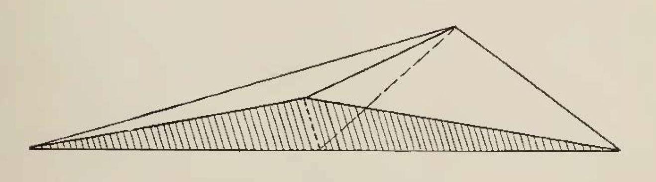 diagram of partial stone pyramid