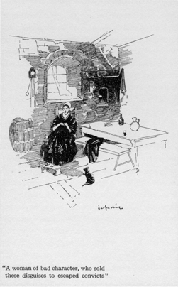 Woman sitting at a table.