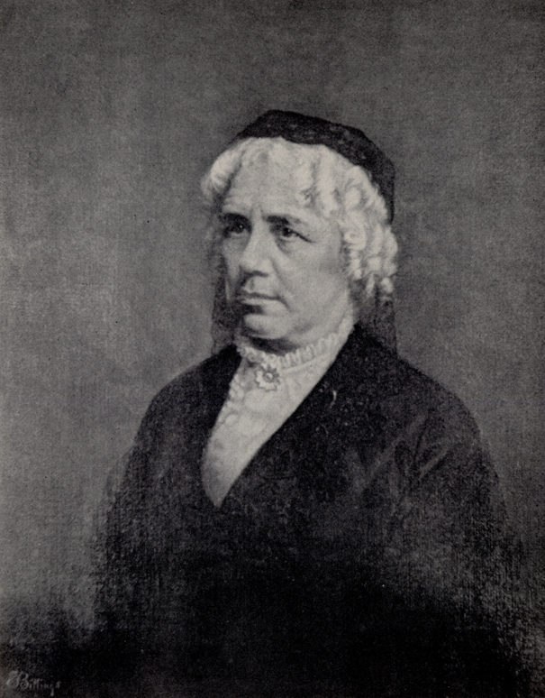portrait of Maria Mitchell as an old woman