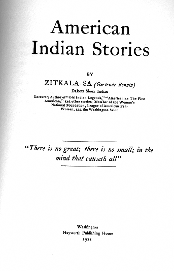 American Indian Stories - 